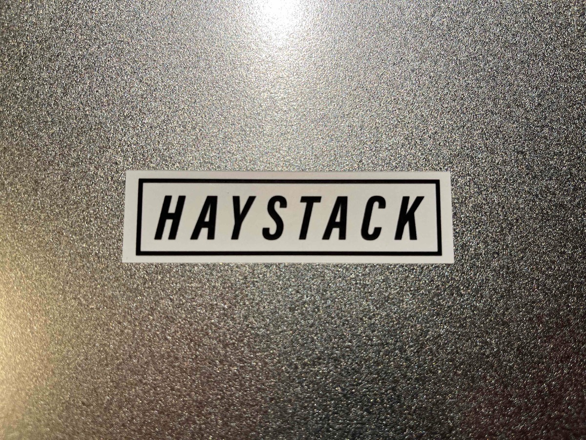 haystack closeup